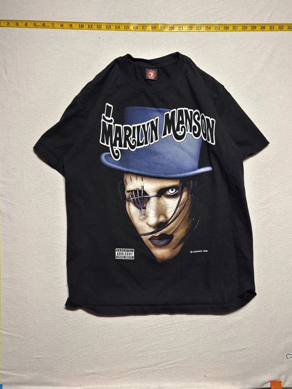 Vintage 2000s Marilyn Manson graphic tee in Black Like New